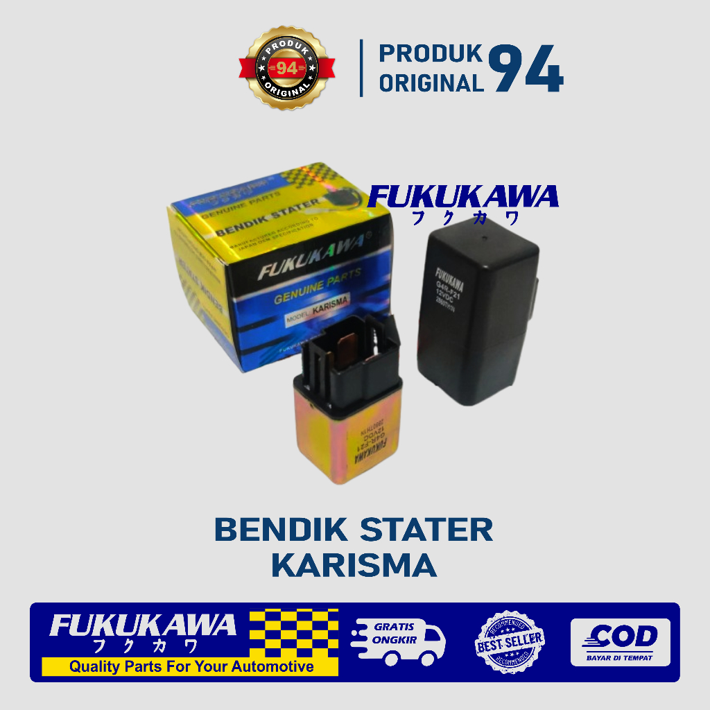 Bendik Stater Karisma Supra X 125 Original Fukukawa