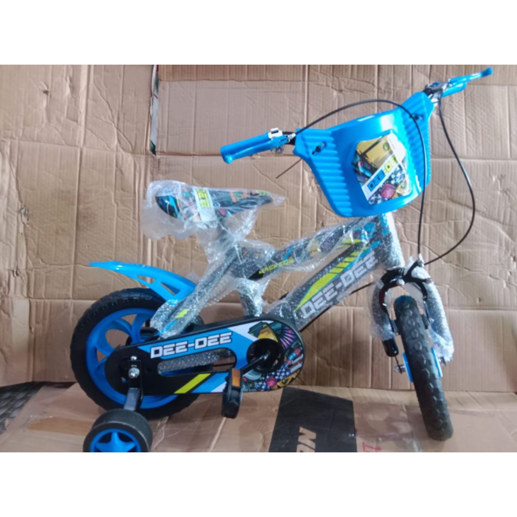 sepeda bmx/mini ban mati/ban eva/roda busa 12” Dee-Dee ,cocok untuk anak umur 2-4 tahun