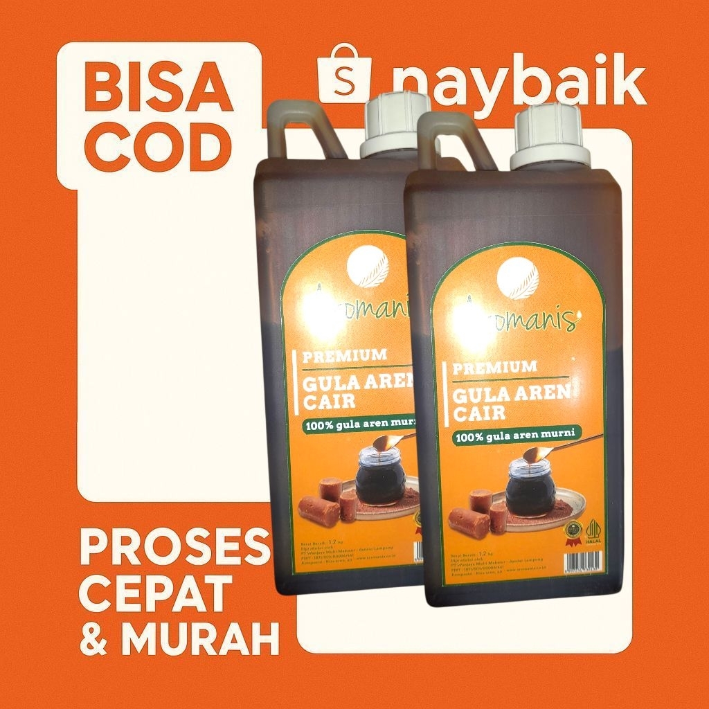 nay baik-Aromanis guka aren cair 1,2 kg