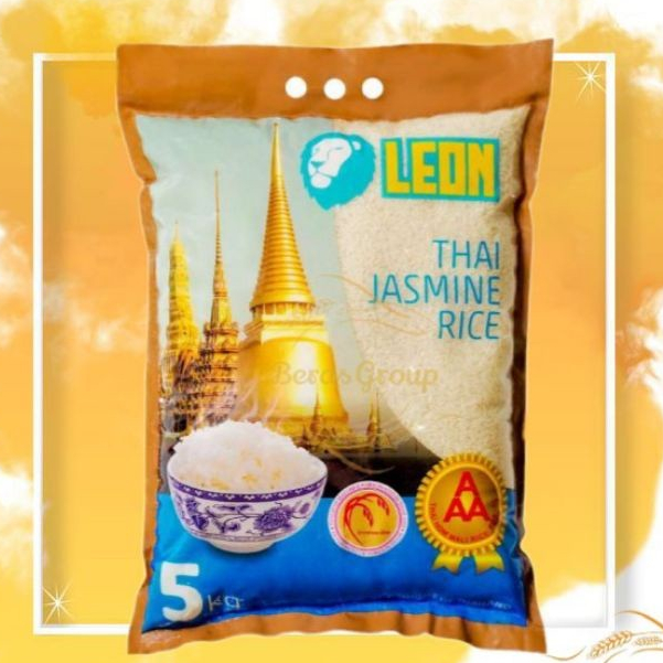 BERAS THAILAND / BERAS LEON THAI JASMINE RICE 5KG