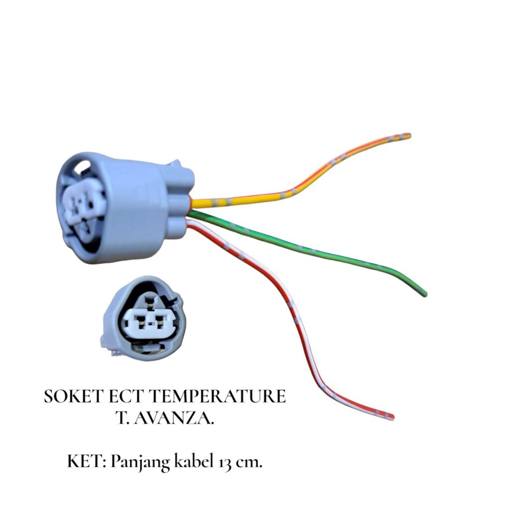 Soket Sensor ECT EAT Switch temperatur Suhu toyota vios avanza xenia terios socket 3 Pin 3 kabel