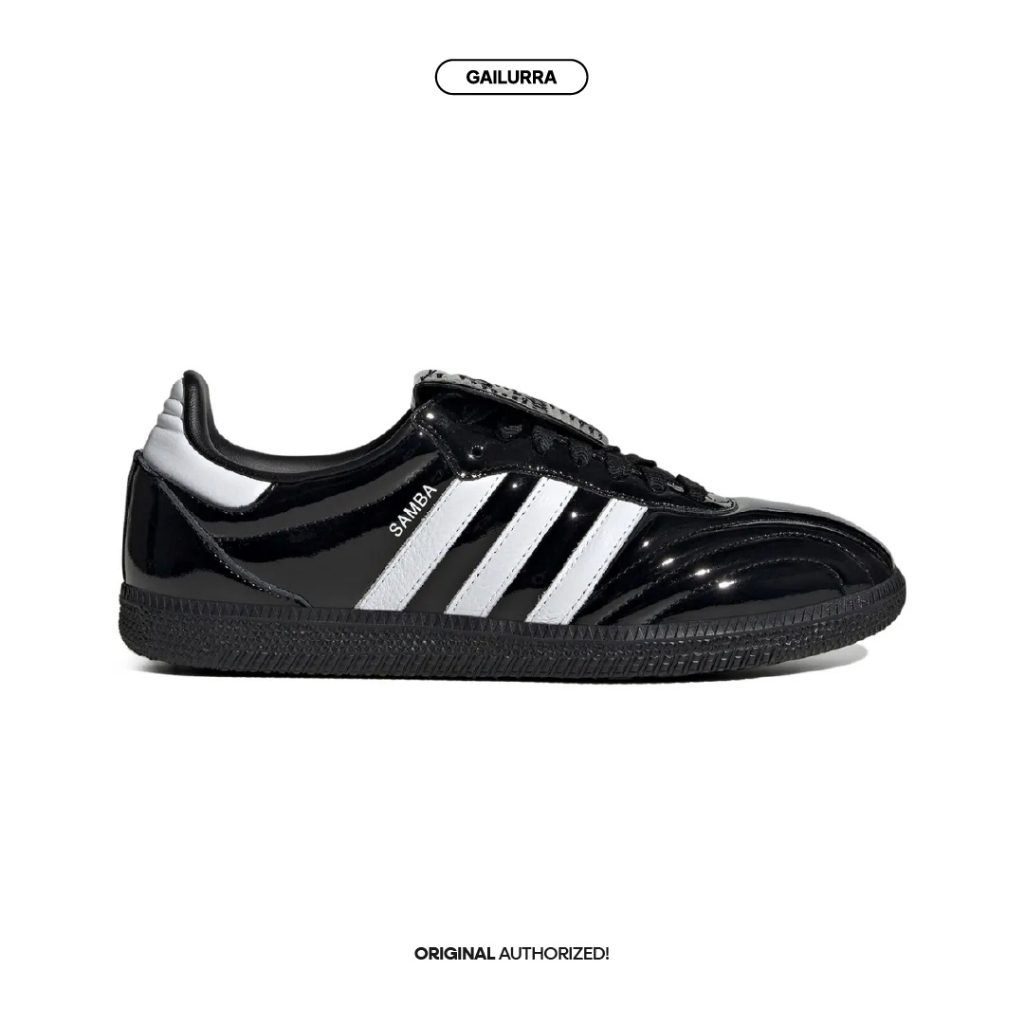 Adidas Samba LT Patent Leather Pack Black Original