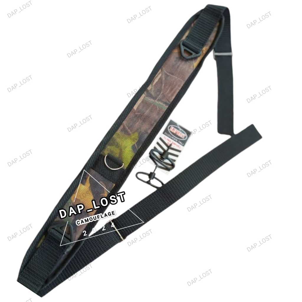 Tali Sandang Panjang Camo Bonus Swivel canon / Swivel Tali Sandang