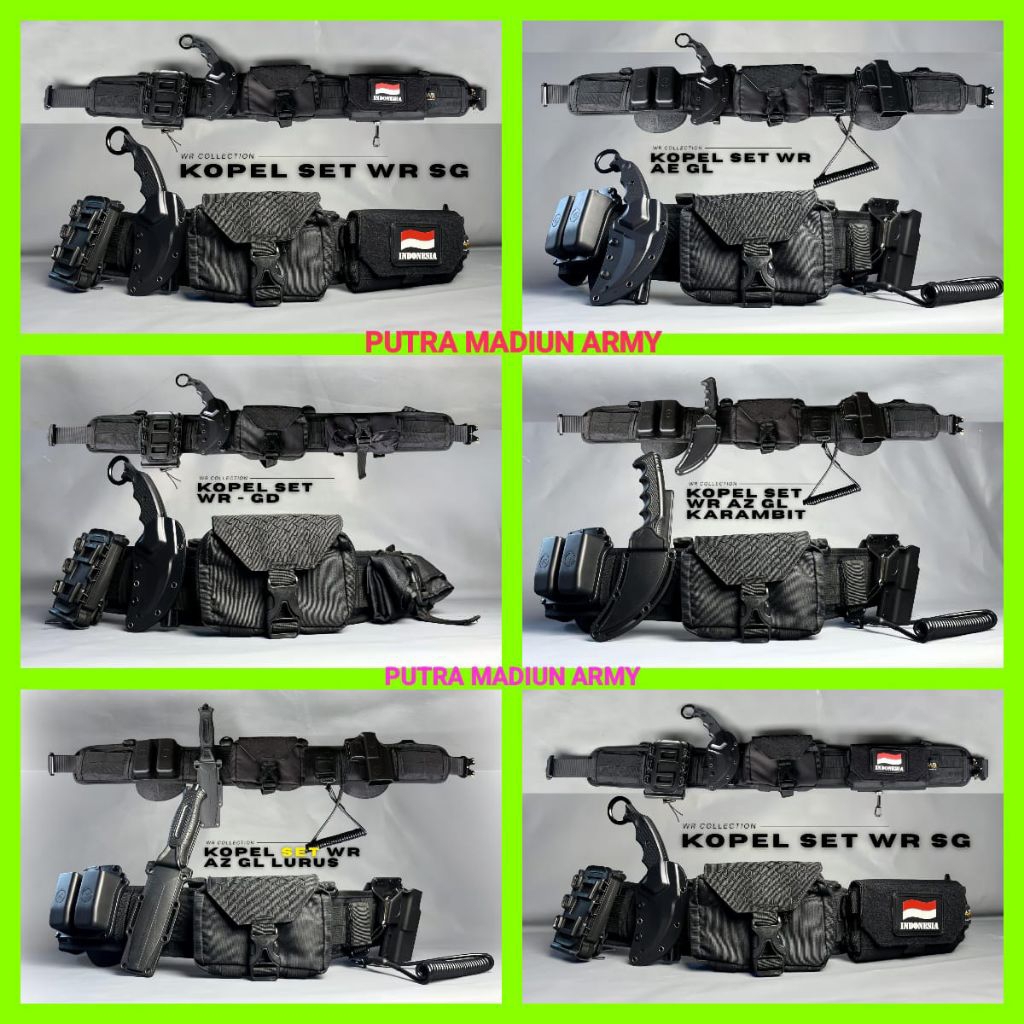 KOPEL SET WR TACTICAL / KOPEL TACTICAL FULL SET