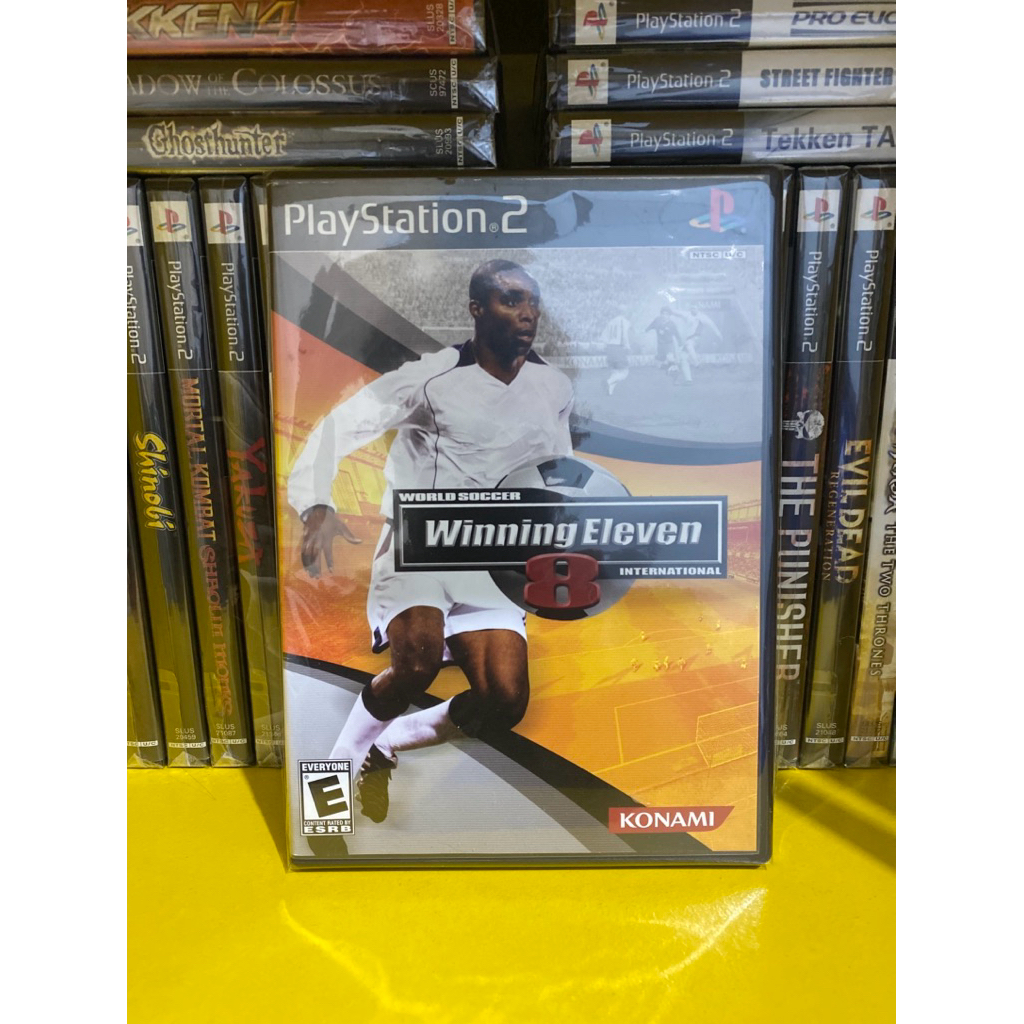 KASET PS2 : WORLD SOCCER WINNING ELEVEN 8 INTERNASIONAL US Original