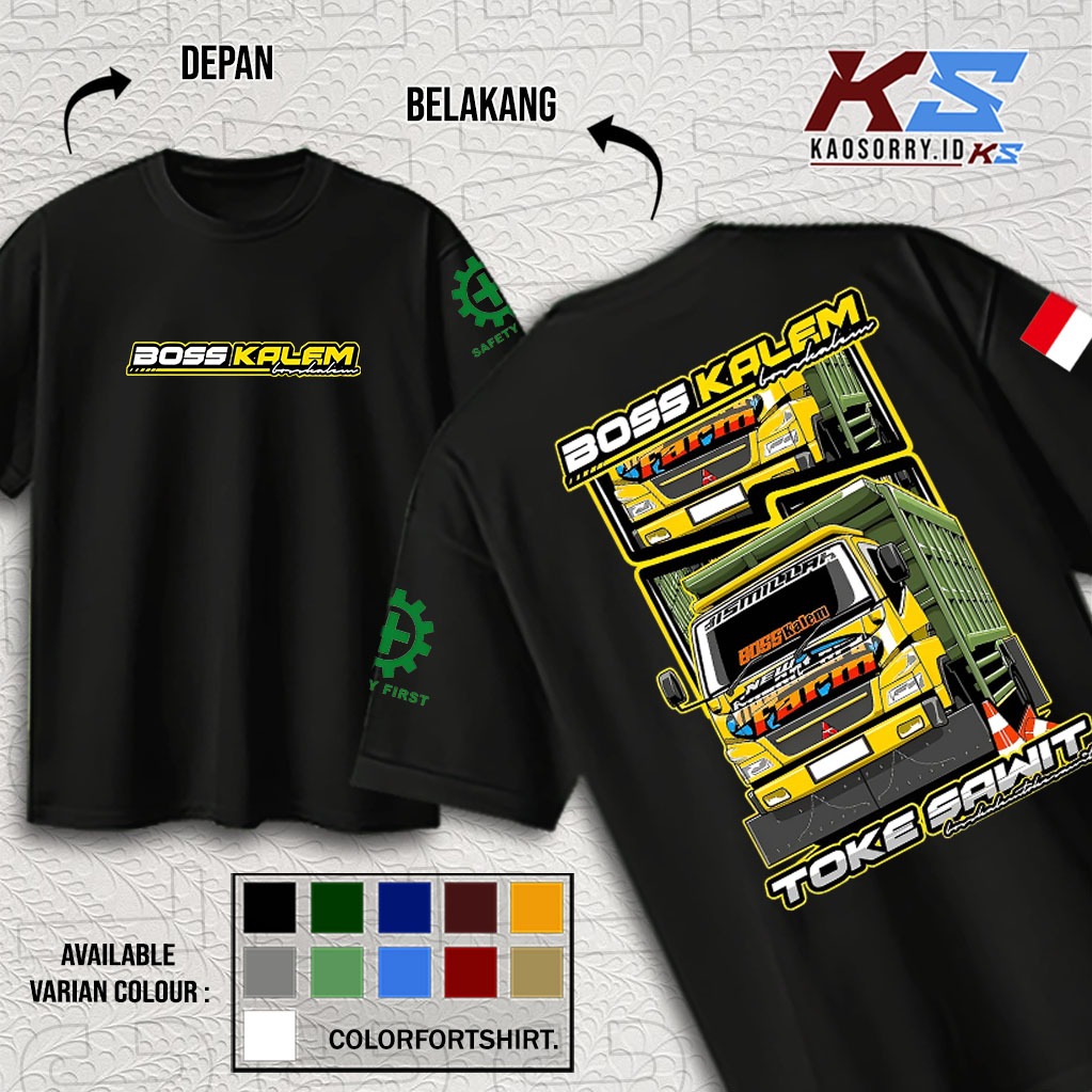 KAOSORRY - KAOS BOSS KALEM - KAOS BOSS KALEM FASHION PRIA DAN WANITA - PILIHAN TERBARU DAN TERLARIS