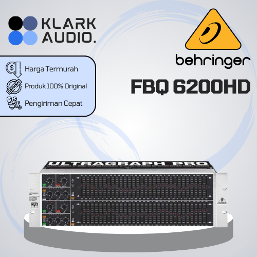 Behringer FBQ-6200 HD / FBQ6200 HD Band Equalizer ORIGINAL
