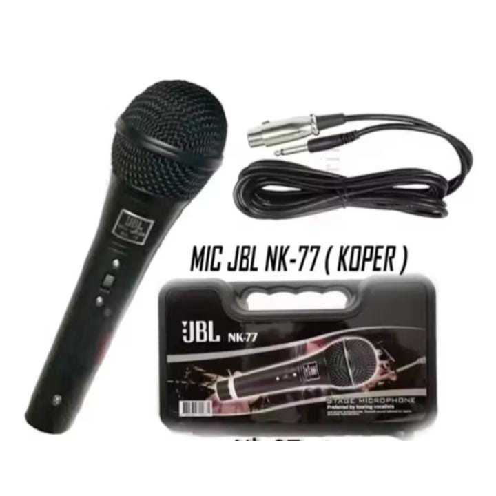 Mic Kabel NK 77 Koper / Microphone Cable NK-77 / Mic Dynamic NK - 77 / Microphone JBL NK77