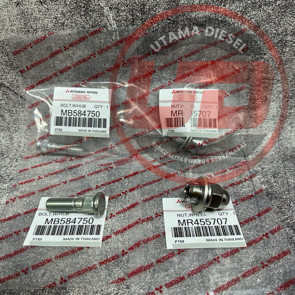 Baut Roda Mur Baut Roda Mitsubishi Pajero Sport Triton (MR455707/MB584750)