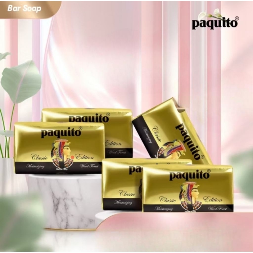 Paquito Classic Edition Bar Soap Wood Forest Sabun Mandi Batang 120gr