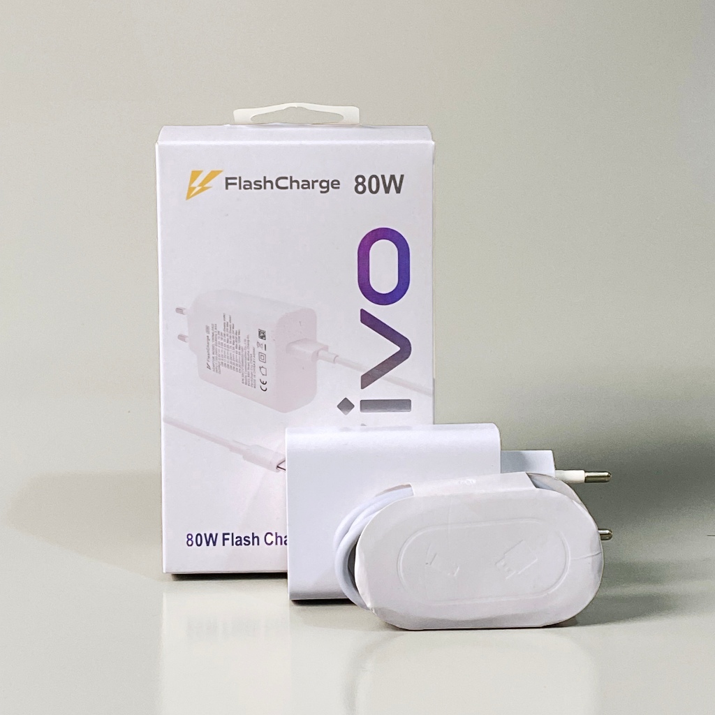 Charger Vivo 80 Watt Original Turbo Charger