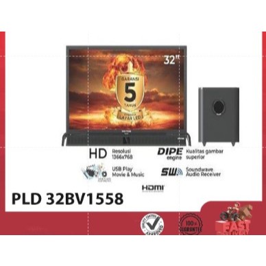 POLYTRON LED DIGITAL TV 32 (PLD 32BV1558)