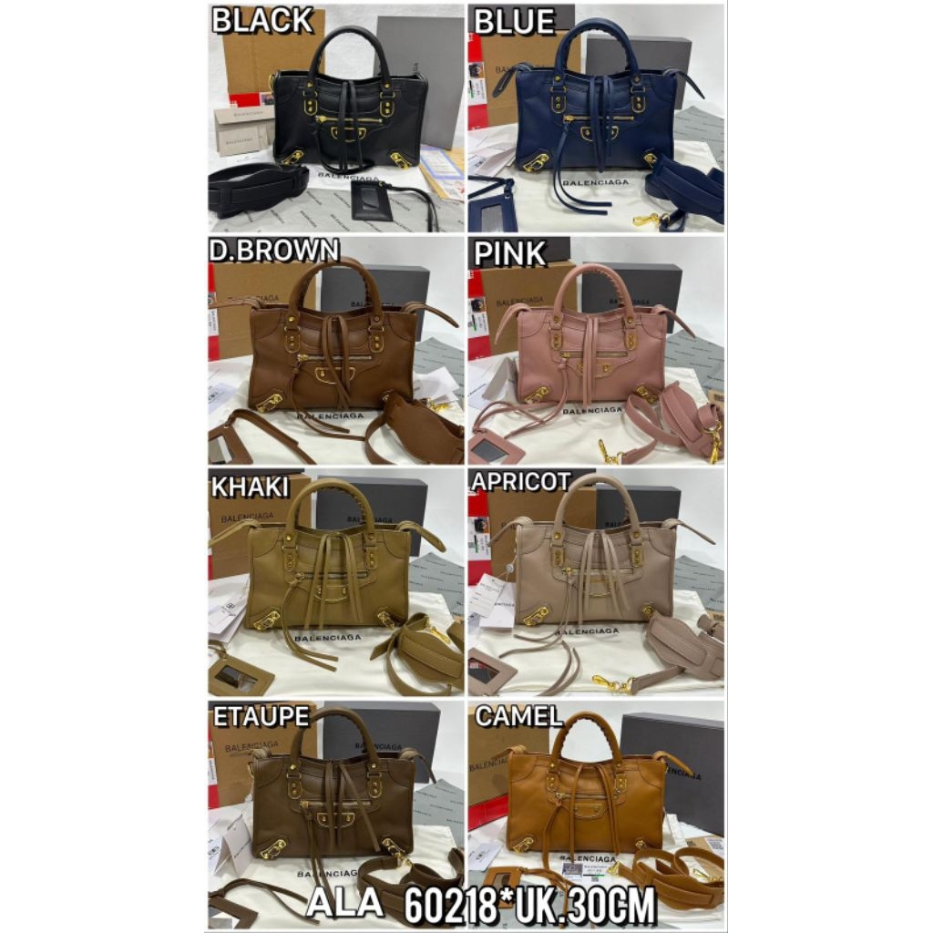 TAS WANITA SELEMPANG HANDLE 30CM