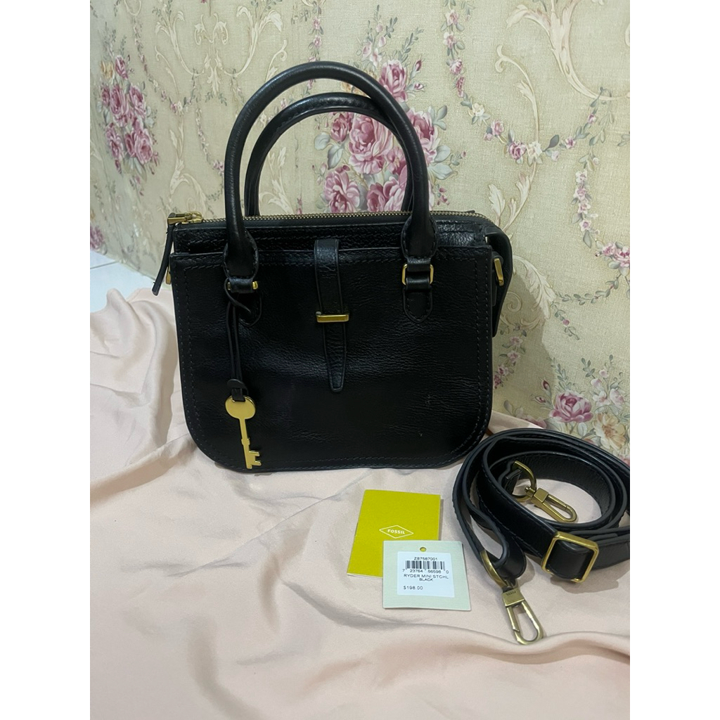 Preloved Fossill ryder mini black