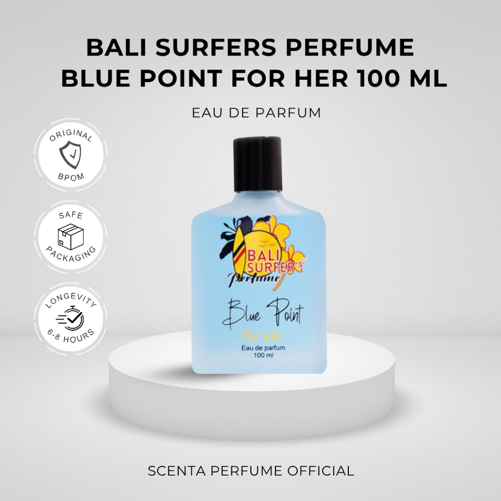 Bali Surfers Perfume Blue Point Eau de Parfum Parfum Wanita