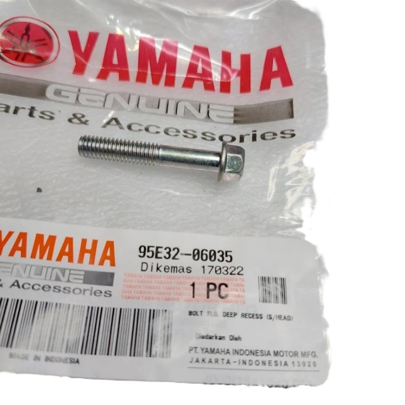 Baut Bak CVT Yamaha NMax, Aerox 155, Lexi, Gear, Freego, Mio M3, Soul GT 125, Fino, Fazzio 95E32-060