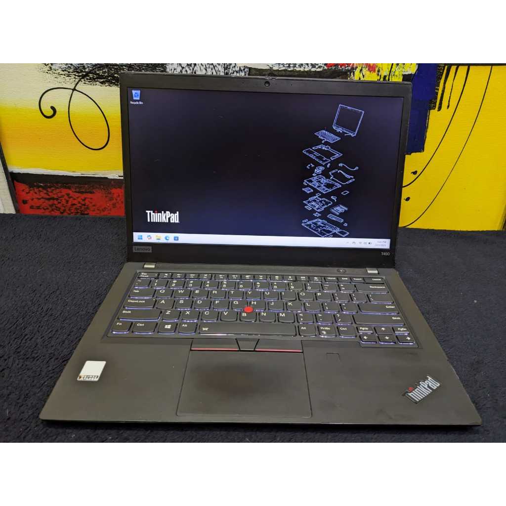 Laptop Thinkpad T490 i5 Gen8 16/500 Nvidia MX250 Backlit mulus