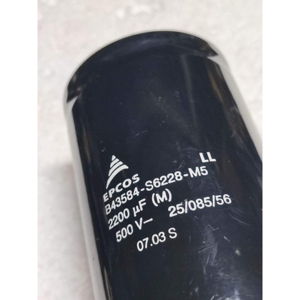 Condensator Elco EPCOS  2200uF 500VDC