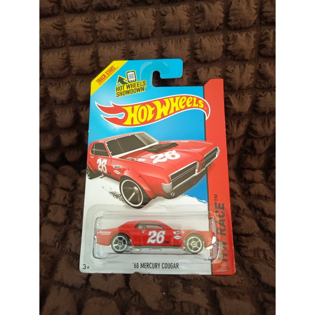hotwheels 68 mercury cougar hw race