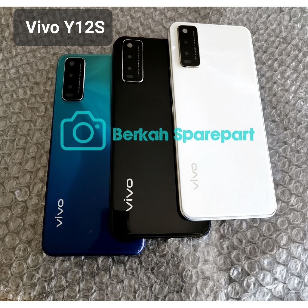 Casing Vivo Y12S Bezel + Backdoor tutup belakang