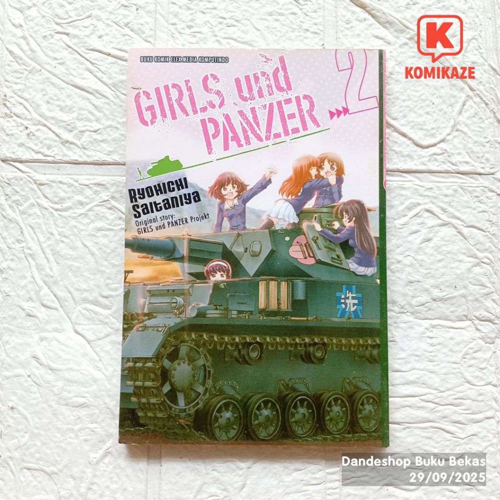 Girls und Panzer 2 by Ryohichi Saitaniya - Komik Manga Bekas Original Cabutan
