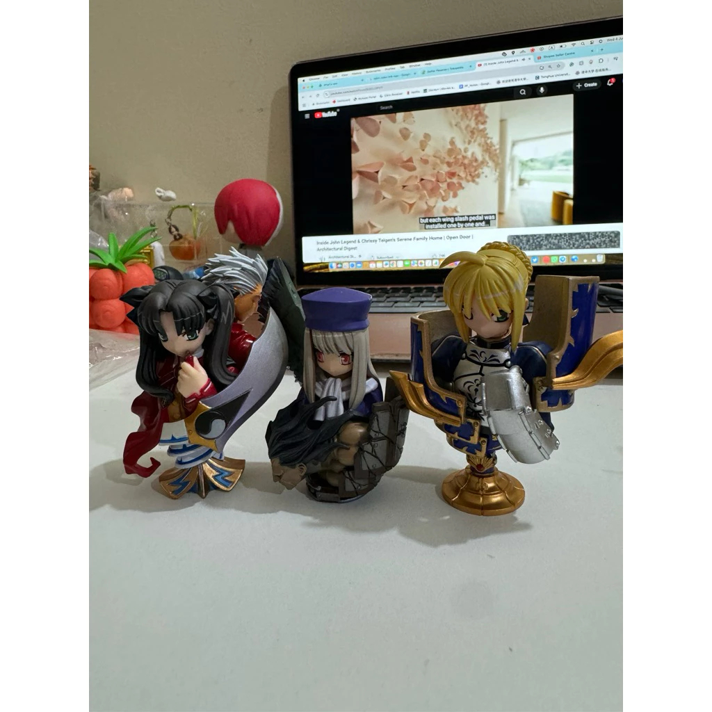 FATE STAY NIGHT SABER Illyasviel von Einzbern BUST COLLECTION RIN TOHSAKA ARCHER ANIME MANGA GASHA G