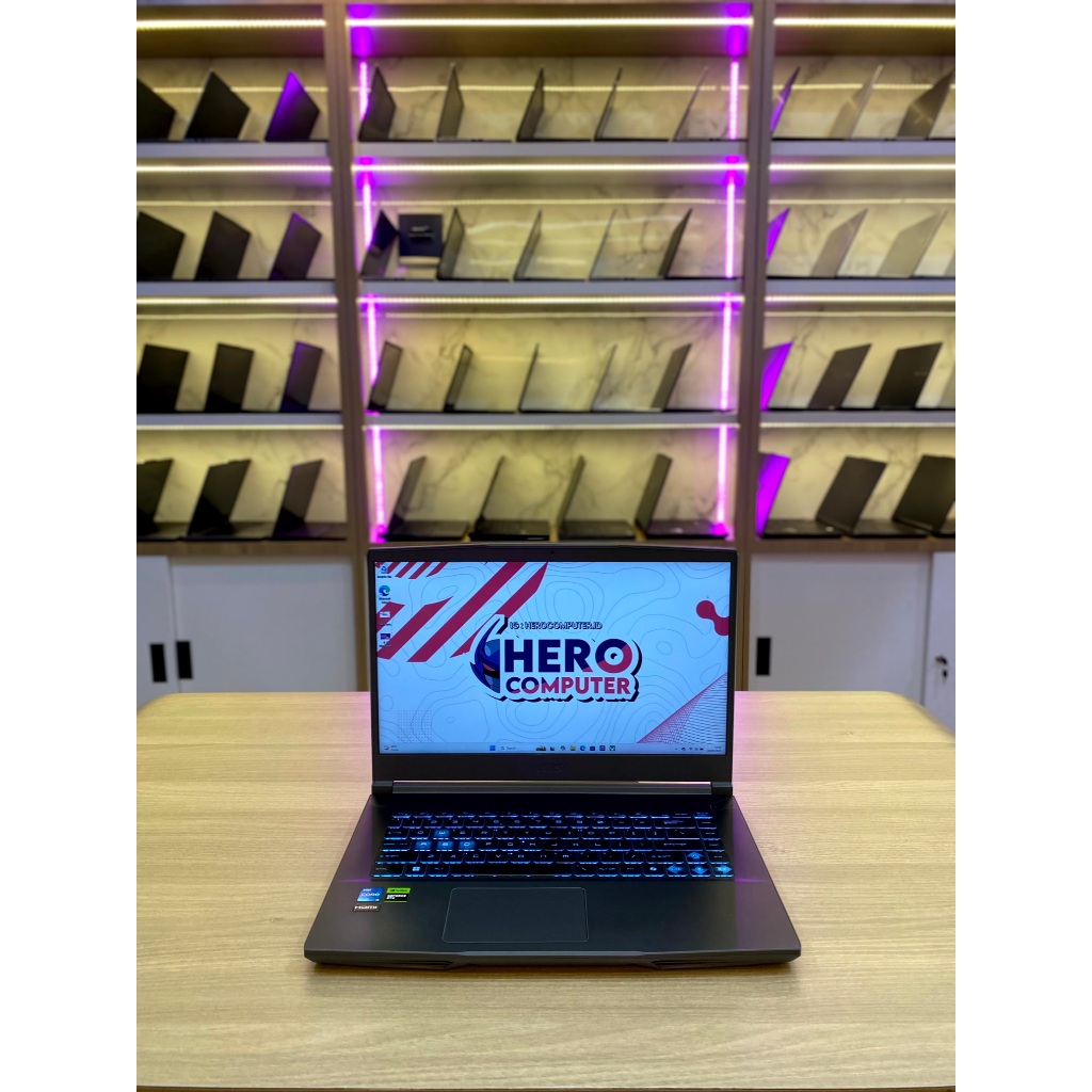 Laptop MSI THIN 15 GAMING, Intel core i5 12450H, Nvidia RTX4050