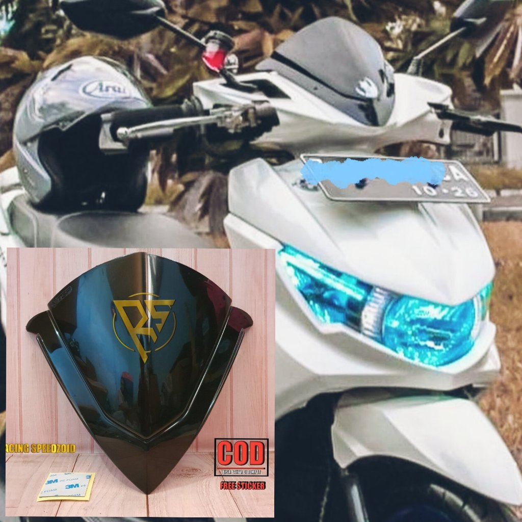 visor windshield yamaha mio soul gt 115 - VISOR MIO SOUL