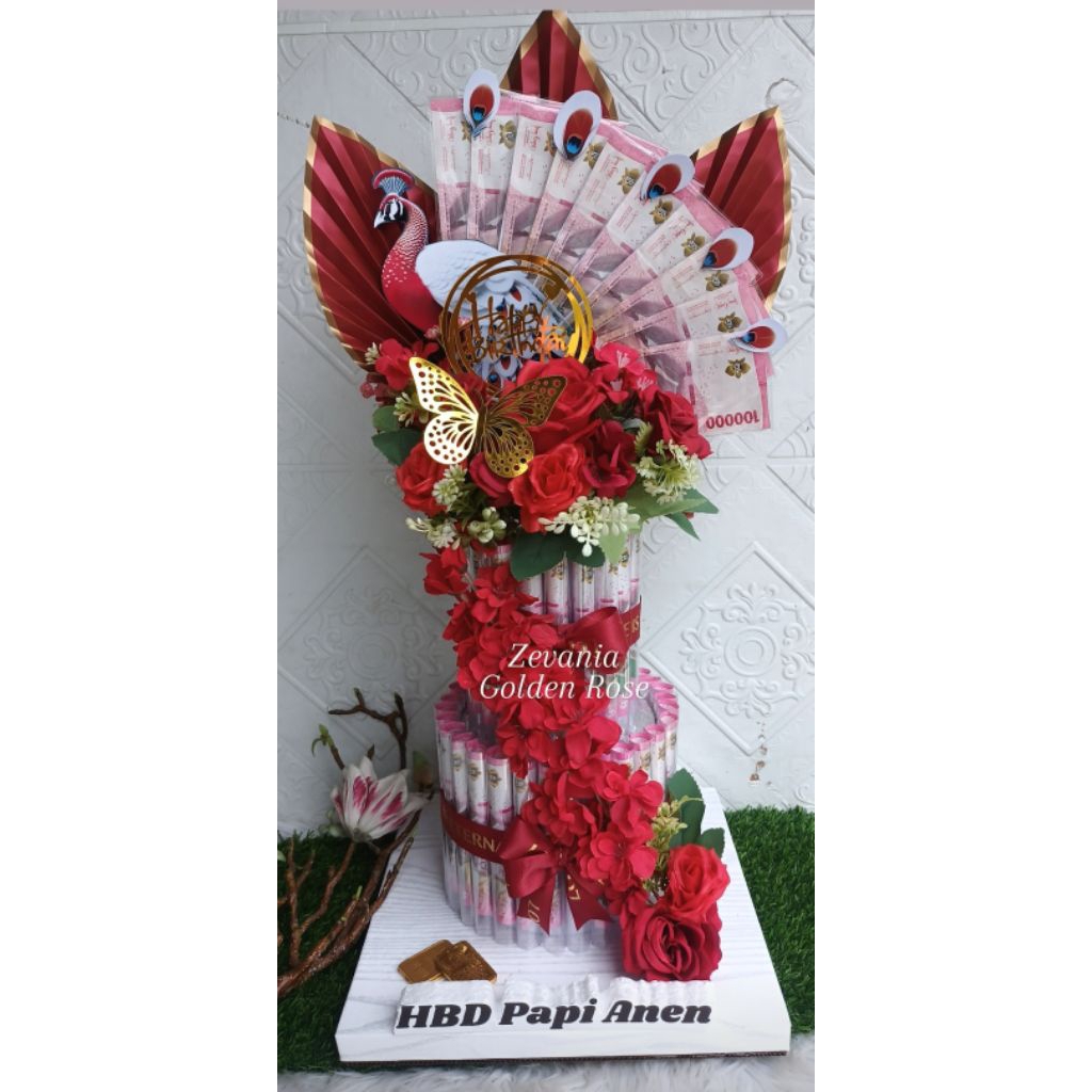 Money Cake Merak kosongan