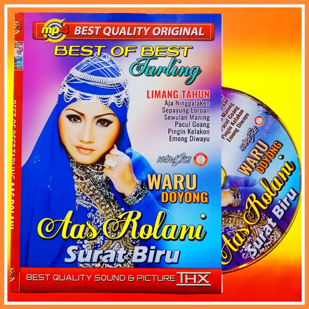 Kaset MP5 Video Musik 81 Lagu Tarling Cirebonan Aas Rolani Album Pilihan Lengkap