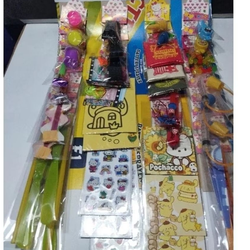 Isian Mainan Anak Serba 1000 Refill Isi 50 Pcs Campur