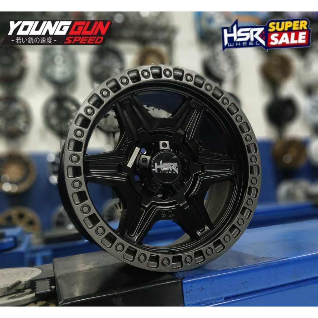 Velg Mobil Ring 16 ofroad Lubang 5X114,3 Cocok Buat Rush Terios Xtrail Hrv Crv Dll - Hsr Xts06 R16