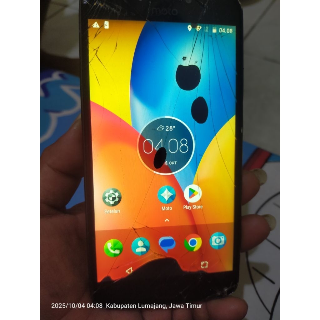 Motorola Moto e4 plus Mesin Normal..