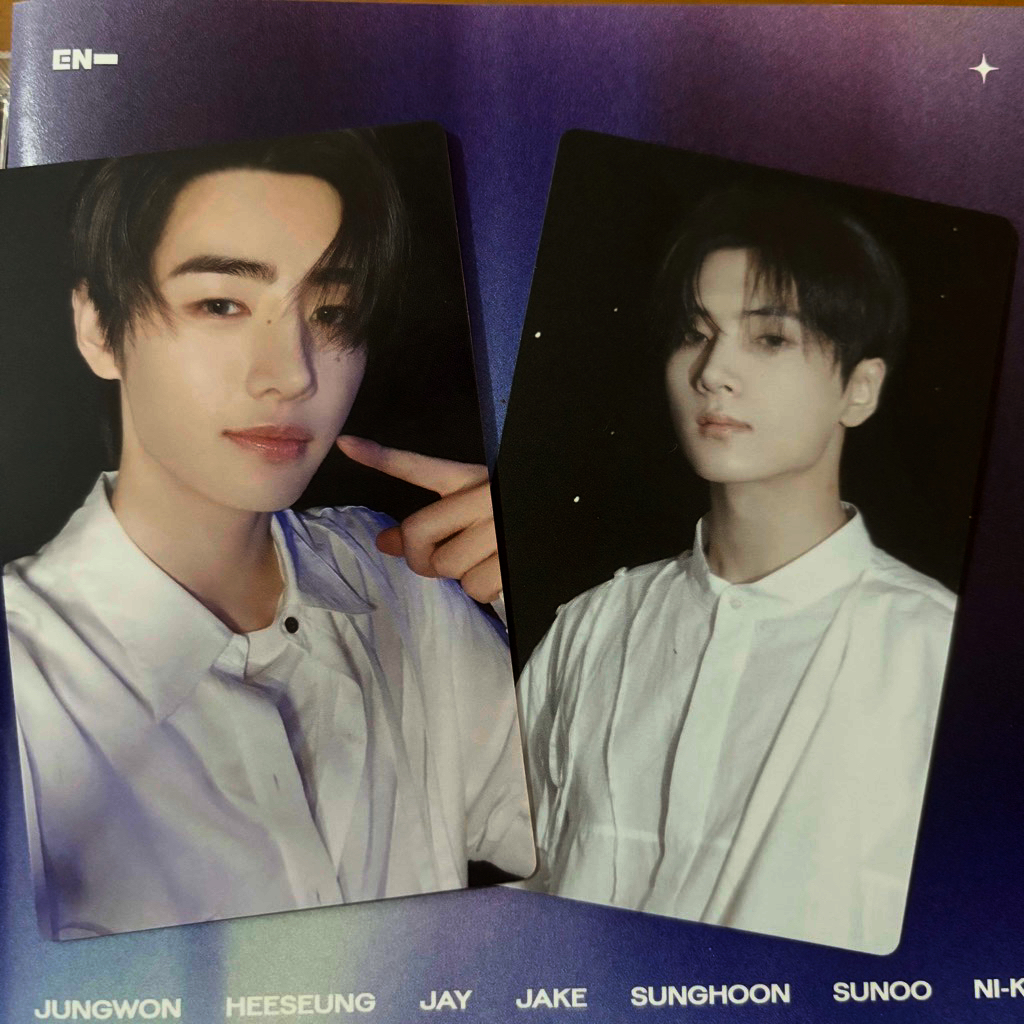 [BACA DESC] enhypen sunghoon jay yoi standard std japan album