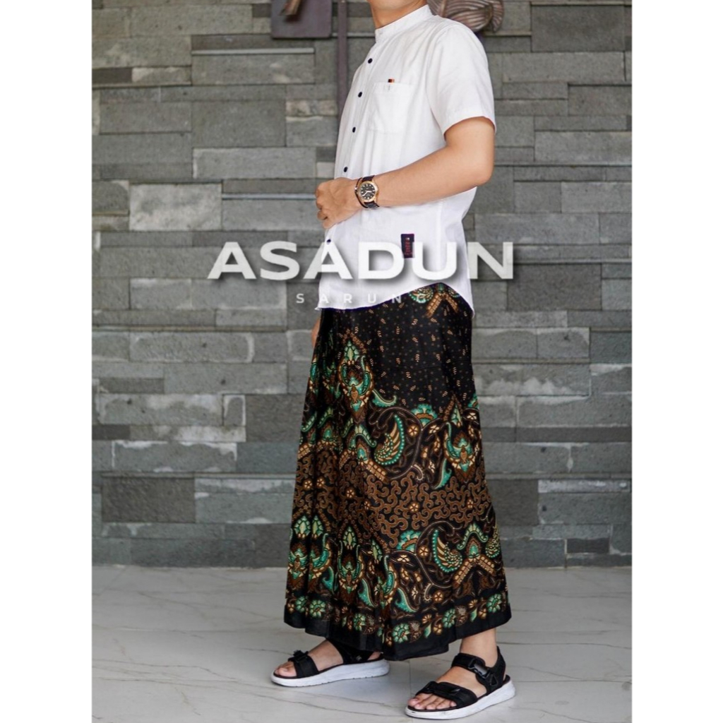 Sarung ASADUN - motif Batik Garuda Kencana