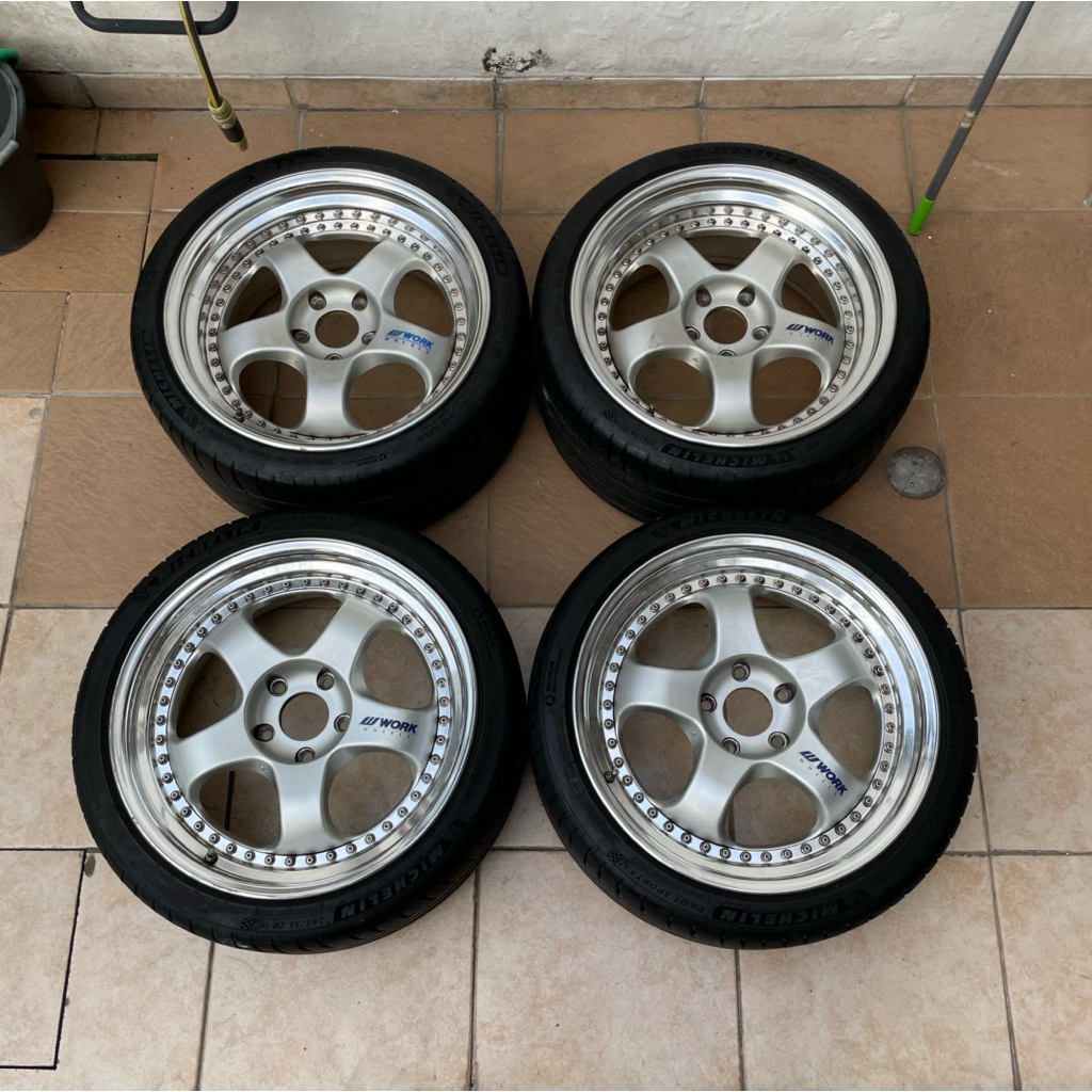 Velg Work Meister S1 R19 ORI PCD 5x120 Cocok Untuk BMW F30 F32 F10 F80 F82