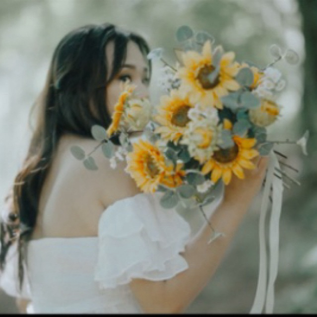 Pre-Wedding bouquet / Wedding Bouquet Sunflower Garden