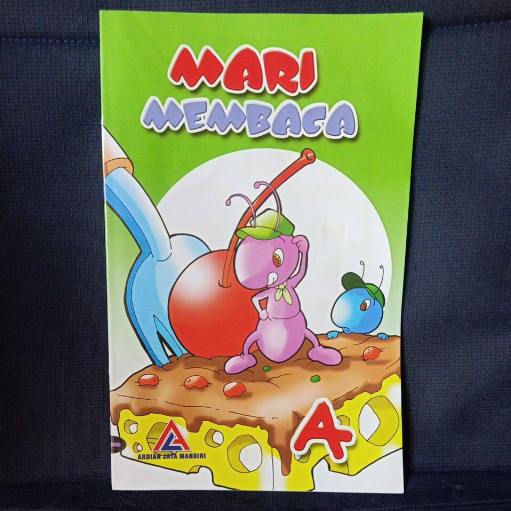 MARI MEMBACA -BUKU LATIHAN MEMBACA ANAK TK A, B/PAUD