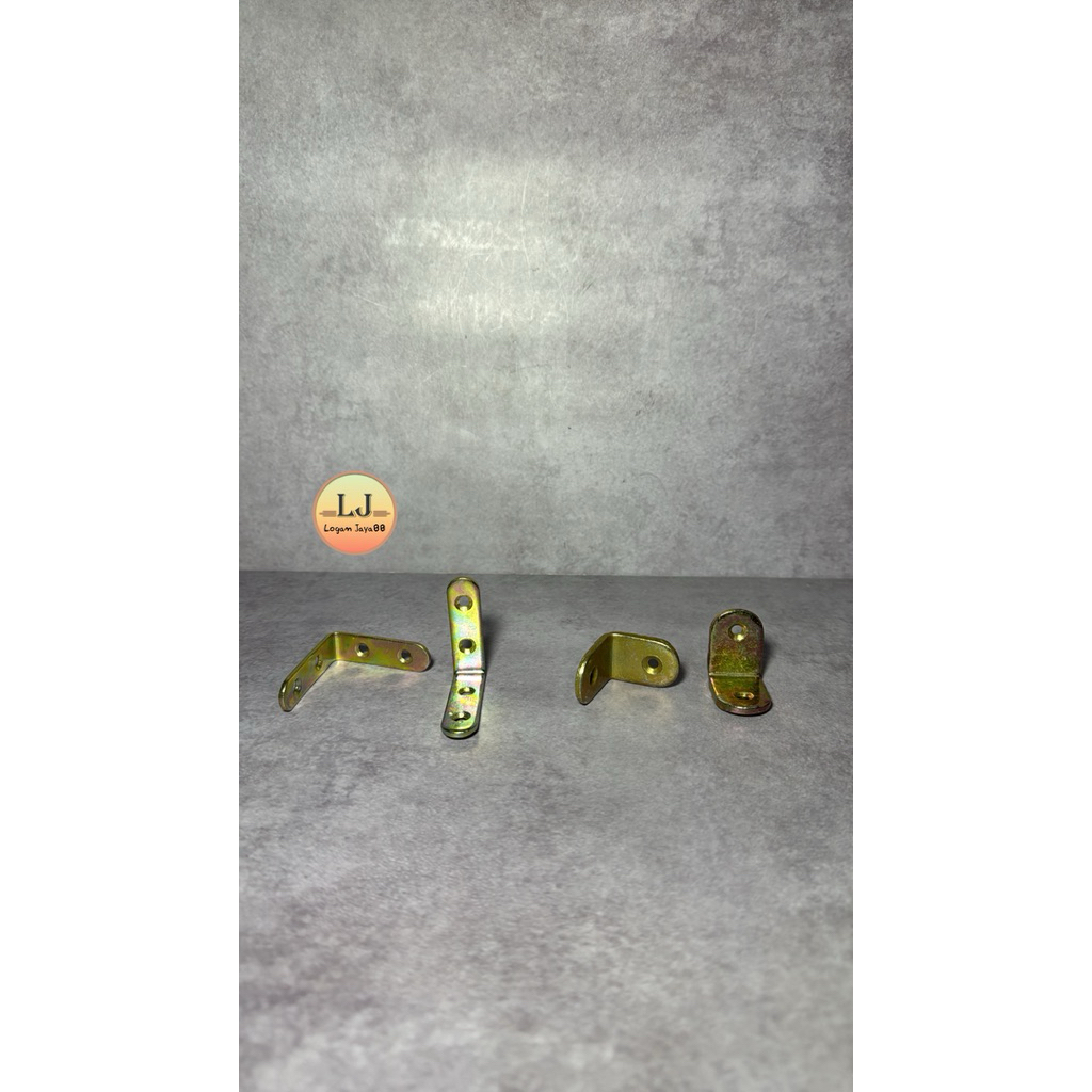 Siku Besi Lemari L  / Penyangga lemari L