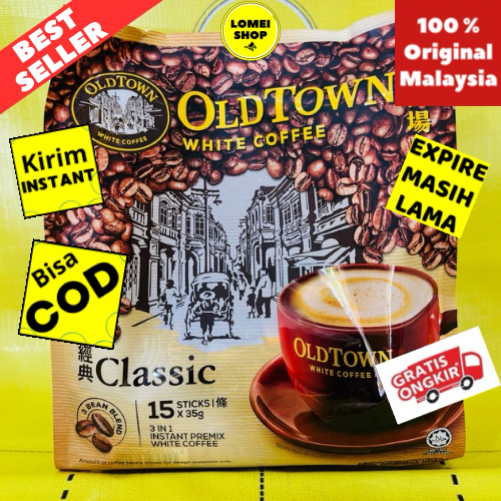 Kopi OldTown Malaysia / OldTown White coffee Klasik / Kopi malaysia / OldTown coffee / Kopi Old Town