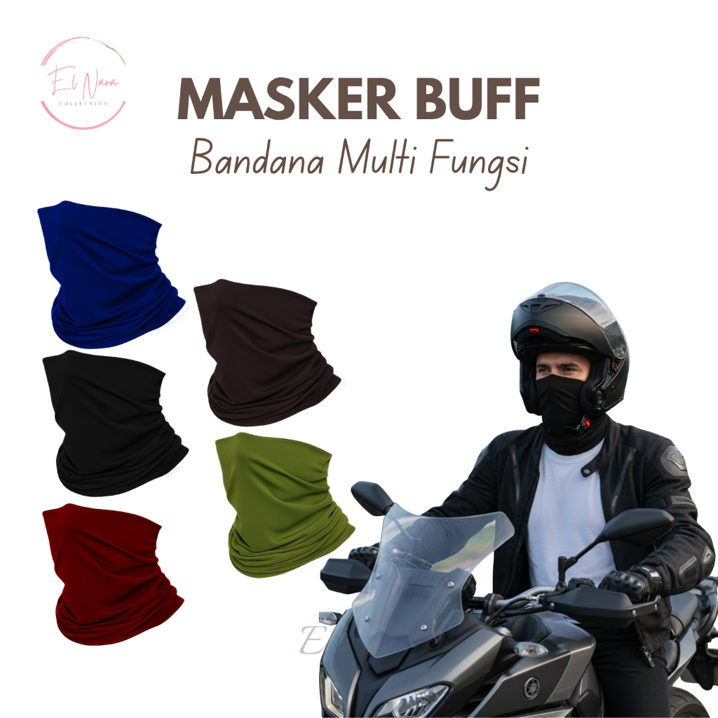 Masker Baff - Buff Pegendara Motor // Baf- Bap