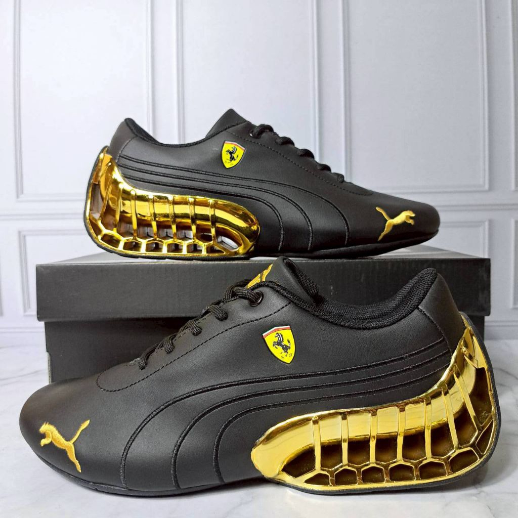 PUMA x Ferrari Gold Edition – Black/Gold