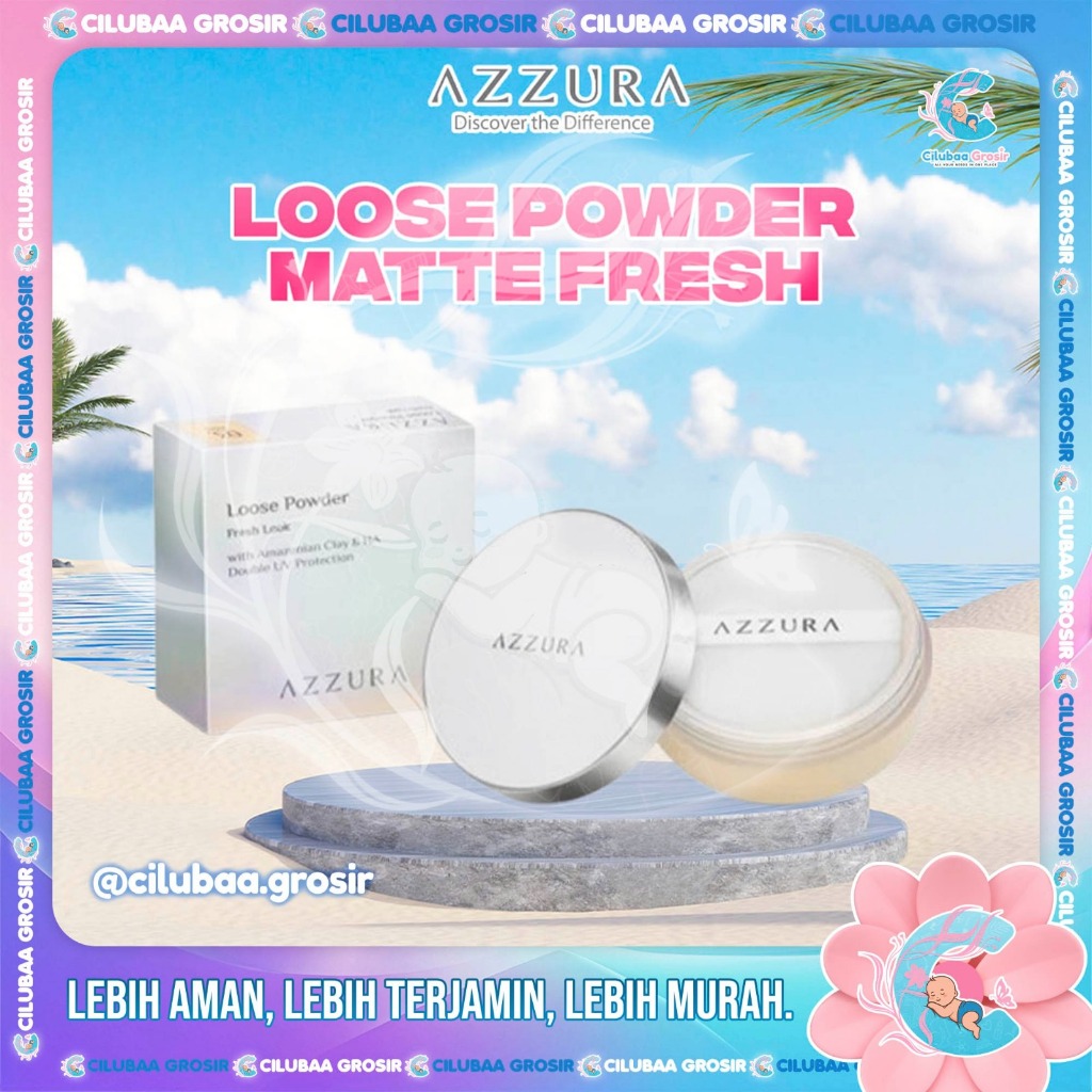 AZZURA Loose Powder Bedak Tabur