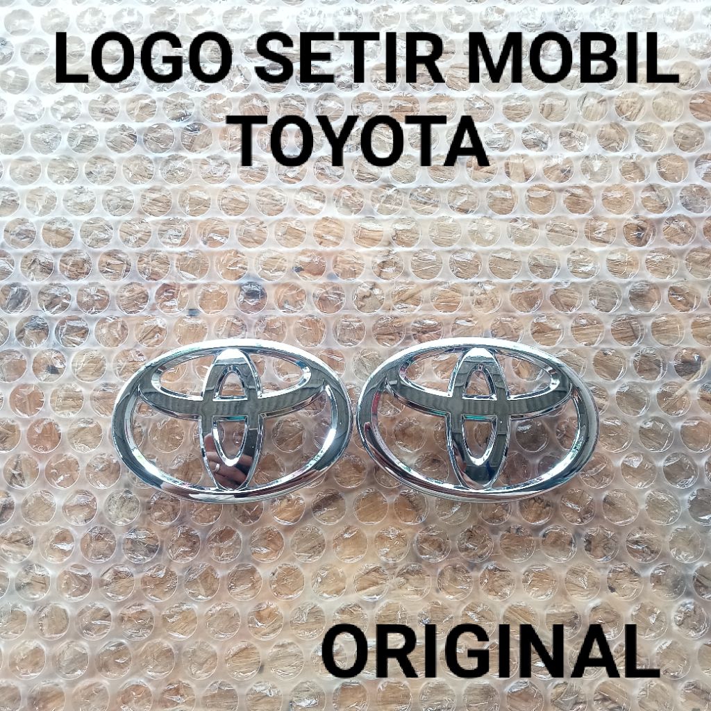 Logo stir toyota logo stir Avanza innova Rush dll logo setir Toyota Original