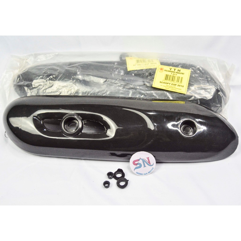 COVER / TUTUP KNALPOT SCOOPY 2017