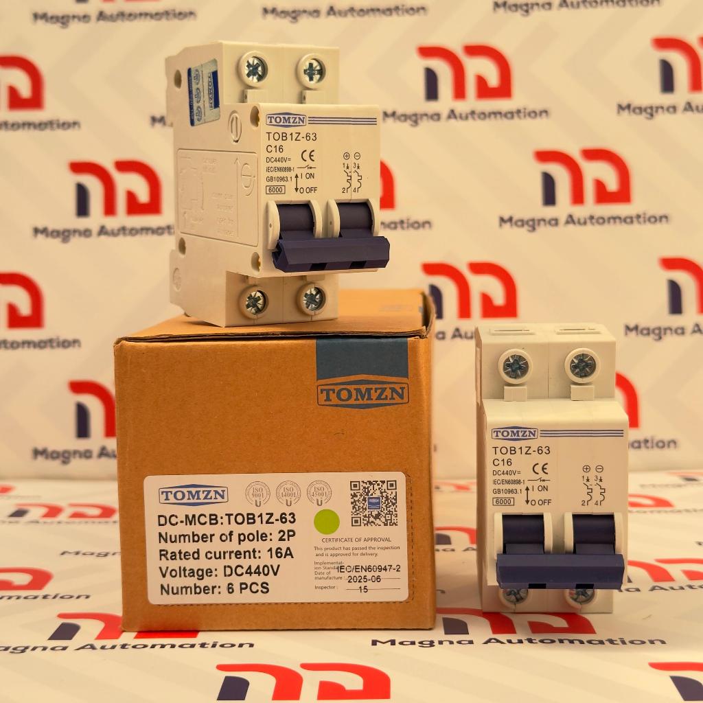 TOMZN 2P DC 440V MCB 20A 40A 16A CIRCUIT BREAKER - TOMZN TOMZN 2P DC 440V MCB 20A, TOMZN 2P DC 440V 
