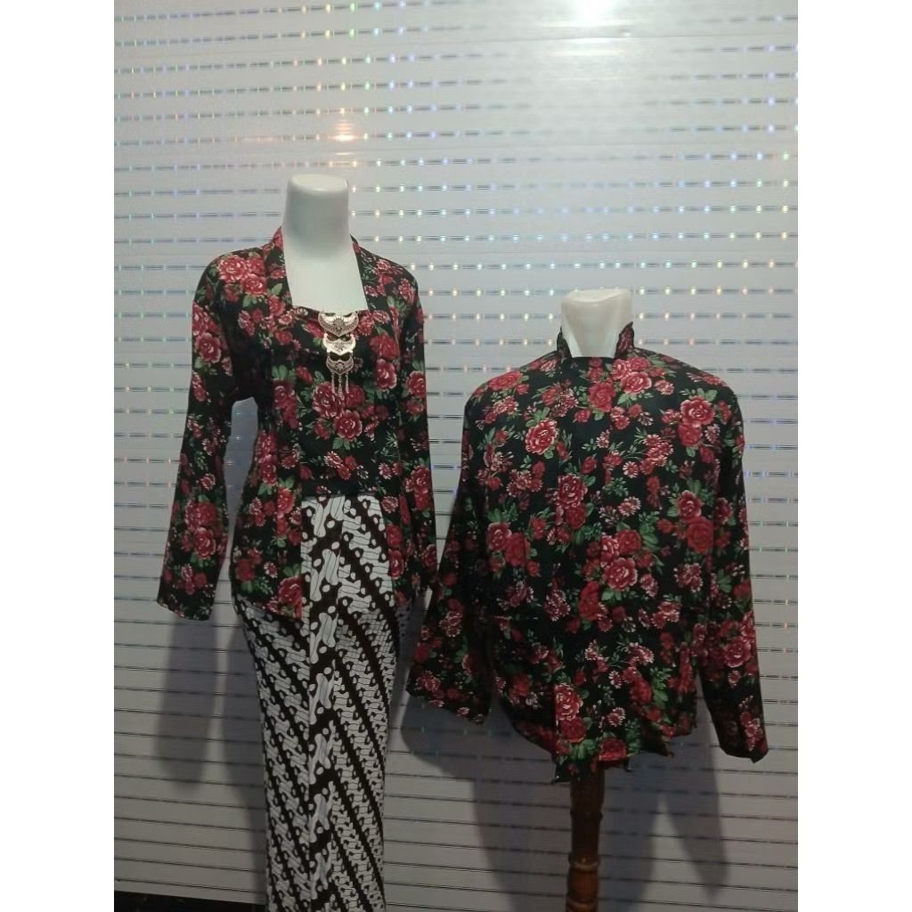 ATASAN KEBAYA KEMBANG BATU WANITA DEWASA