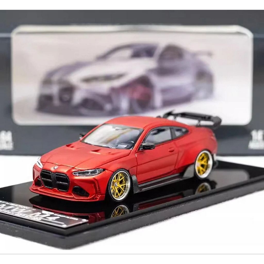 street warrior BMW M4 red
