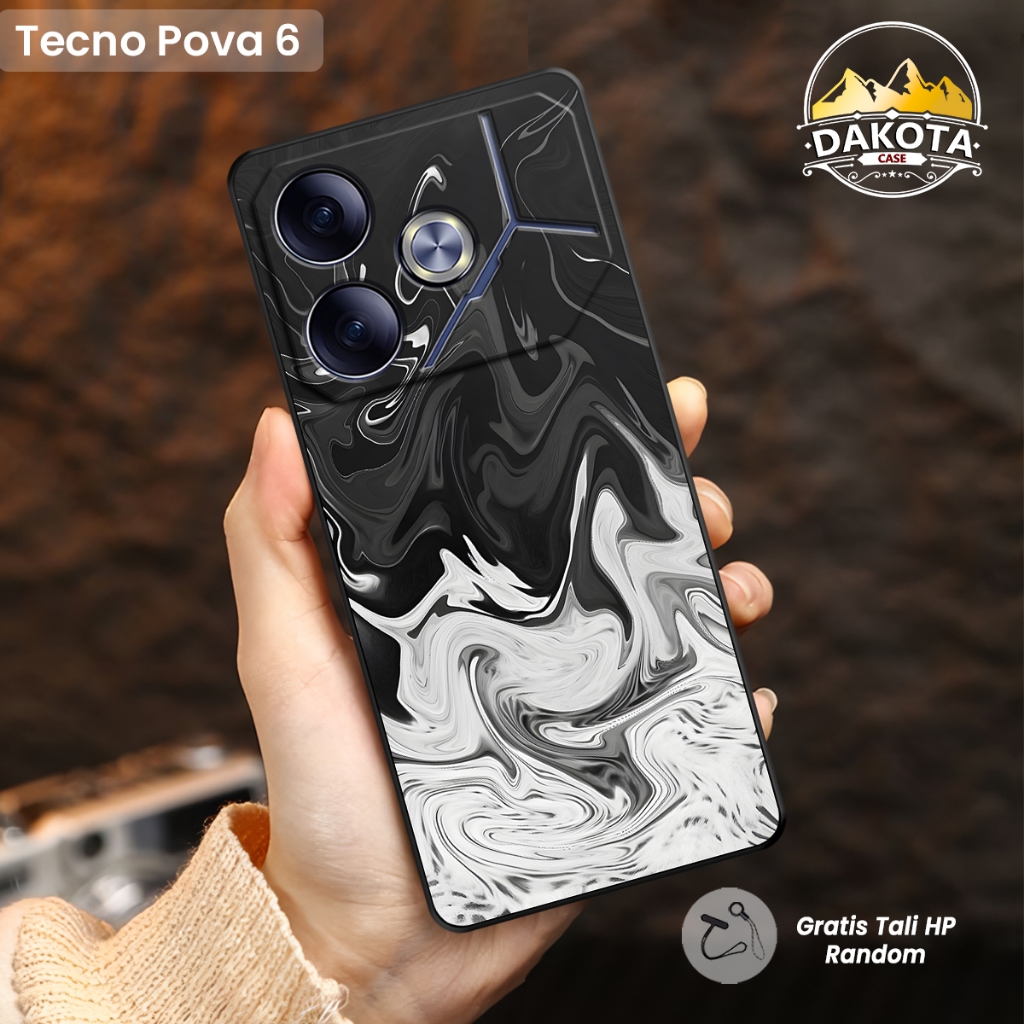 Case hp Tecno Pova 6 Silikon Softcase Motif Abstrak | Casing Tecno Pova 7 4G | Tecno Pova 7 5G | Cas