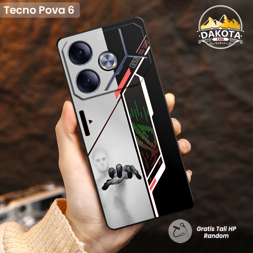 Case hp Tecno Pova 6 Silikon Softcase Motif Gaming | Casing Tecno Pova 7 4G | Tecno Pova 7 5G | Casi